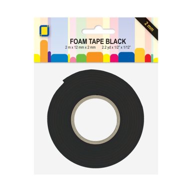 3d tape 2mm / 2m - black