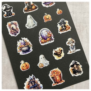 Tarra-arkki, Dekorette: Halloween