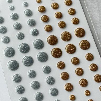 Enamel dots glitter, Krafia: Royal
