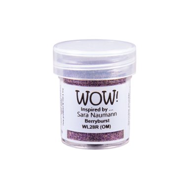 Wow! embossing powder: Berryburst