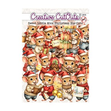 Leikekuvat, Creatief Art: Mice Christmas
