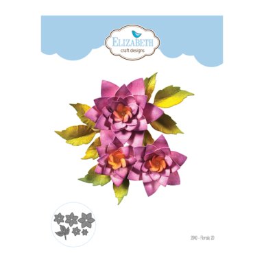Die set, Elisabeth Craft Designs: Floral 20