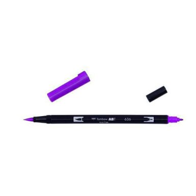 Tombow Dual Brush marker: Imperial Purple