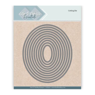 Stanssisetti, Card Deco: Ovaalit