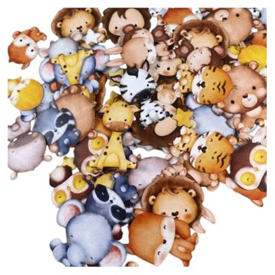 Die-cuts, DMC: Baby animals