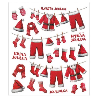 Sticker sheet: Christmas outfits