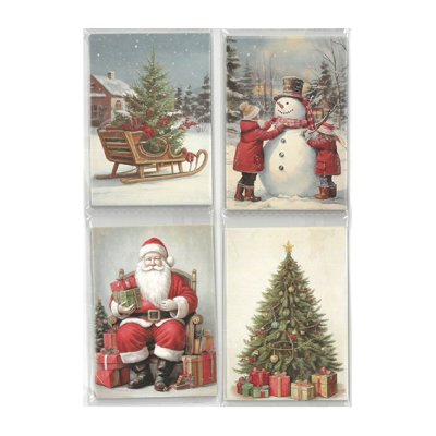 Korttikuvat, JK: Nostalgia - joulu, 24 kpl