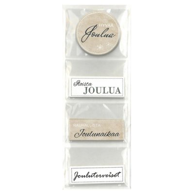 Leikekuvat, JK: Joulutekstit, 24 kpl