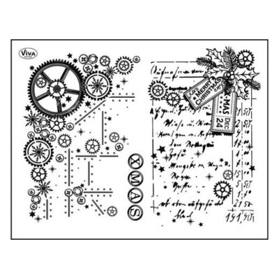 My Paperworld -leimasinsetti: Gears Christmas