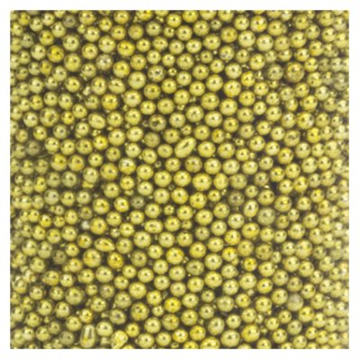 Caviar beads -minihelmet: Gold