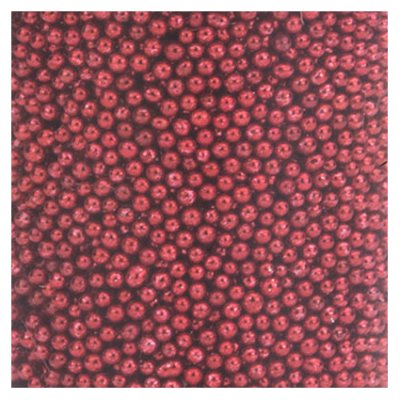 Caviar beads -minihelmet: Red