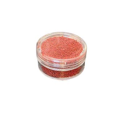 Caviar beads -minihelmet: Red