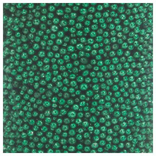 Caviar beads -minihelmet: Green