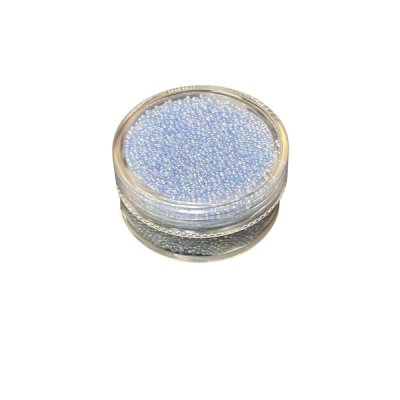 Caviar beads -minihelmet: Blue