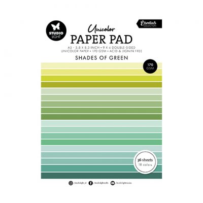 Kartonkipakkaus A5, Studiolight: Green