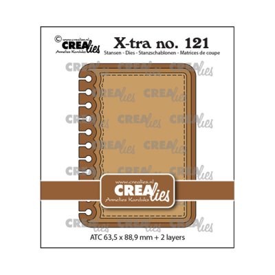 Stanssisetti, Crealies: ATC - notebook vertical