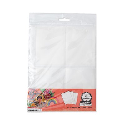 Muovitaskut ATC -kansioon 4 kpl - Art by Marlene