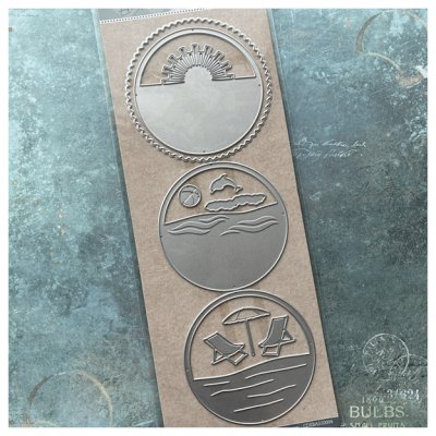 Cutting dies, CD: Build a Scene - Beach
