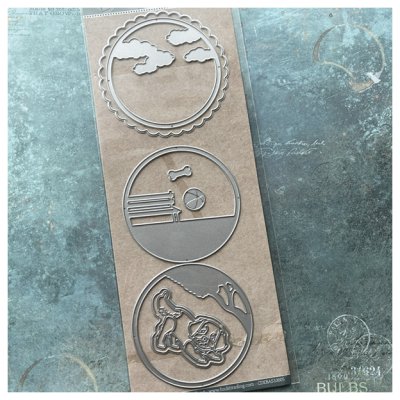 Cutting dies, CD: Build a Scene - Dog