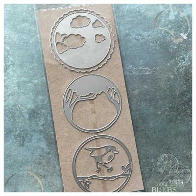Cutting dies, CD: Build a Scene - Bird in the Forest