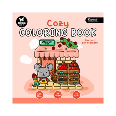 Cozy Coloring -värityskirja 02