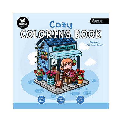 Cozy Coloring -värityskirja 03