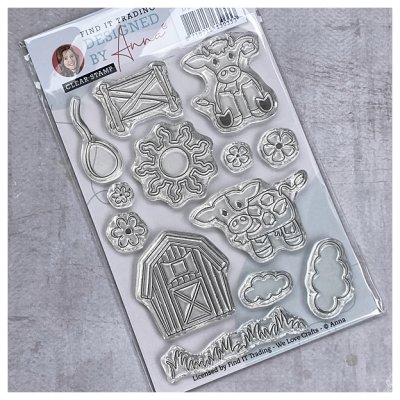 Stamp set A6: Charlie Cow