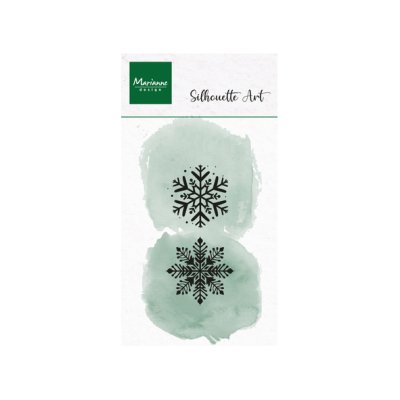 Leimasinsetti, Marianne Design: Ice Crystals - lumihiutaleet