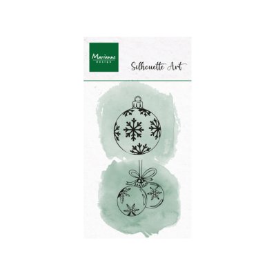 Leimasinsetti, Marianne Design: Ornaments - joulupallot