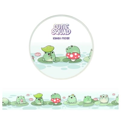 Washi -teippi, Cutie Squad: Kawaii frogs