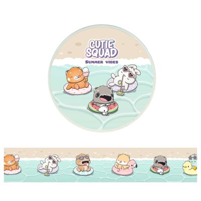 Washi -teippi, Cutie Squad: Summer vibes