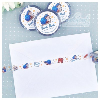 Koristeteippi, Dreamchaserart: Snail Mail, clear