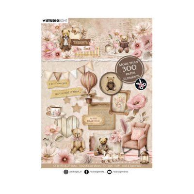 Leikekuvalehtiö A5, Studiolight: Teddy's Tea Time
