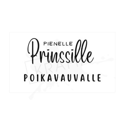 Dekorette -leimasinsetti: Pienelle prinssille