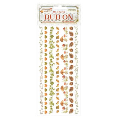 Rub-On -siirtokuvat, Stamperia: Whispering Woods