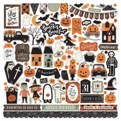 Echo Park -tarra-arkki, 12x12": Spooky Halloween
