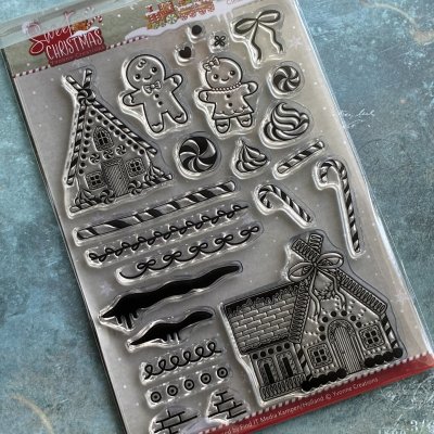 Stamp set A5, Yvonne Creations: Sweet Christmas