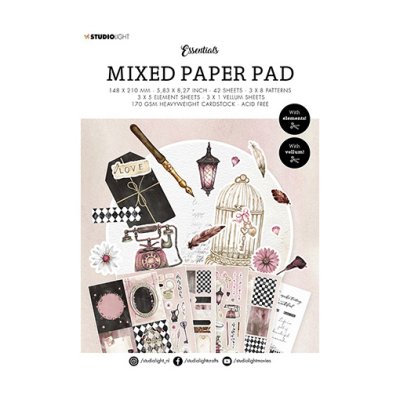 A5 paper pad, StudioLight: Mixed essentials