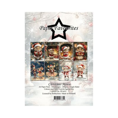 A6 paperipakkaus, PF: Christmas Mouse