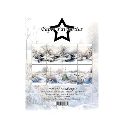 A6 paperipakkaus, PF: Frosted Landscapes