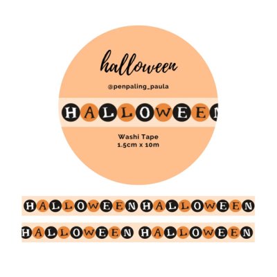Washi -teippi, Penpaling Paula: Halloween