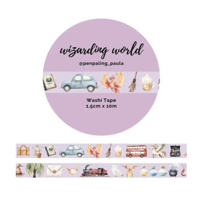 Washi -teippi, Penpaling Paula: Wizarding world
