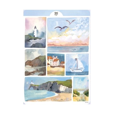 Tarra-arkki, Wild Pencil Studio: Coastal landscape