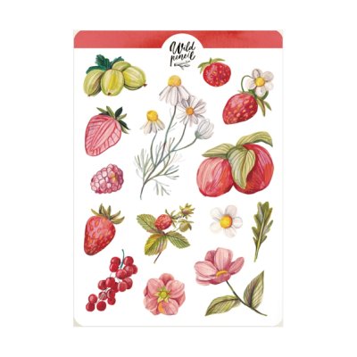 Tarra-arkki, Wild Pencil Studio: Summer meadow, red