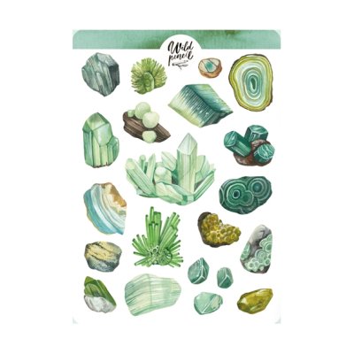 Tarra-arkki, Wild Pencil Studio: Green gemstones