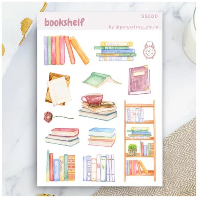 Tarra-arkki, Penpaling Paula: Bookshelf