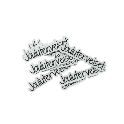 Cardstock texts: Jouluterveiset (Christmas), 10 pcs