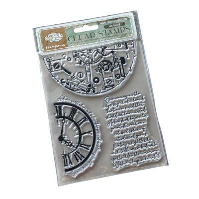 Leimasinsetti , Stamperia: Gardens of Time - Half clocks