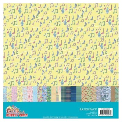 12x12" paperipakkaus, YC: Bubbly Girls Party