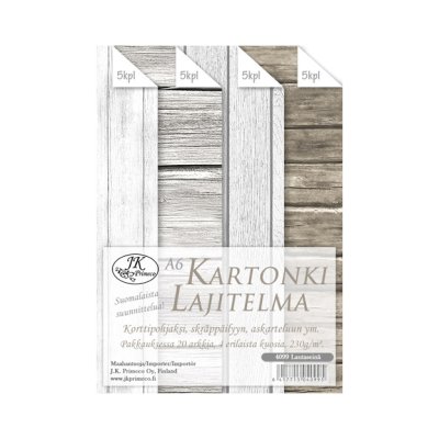 A6 paperipakkaus, JK: Lautaseinä